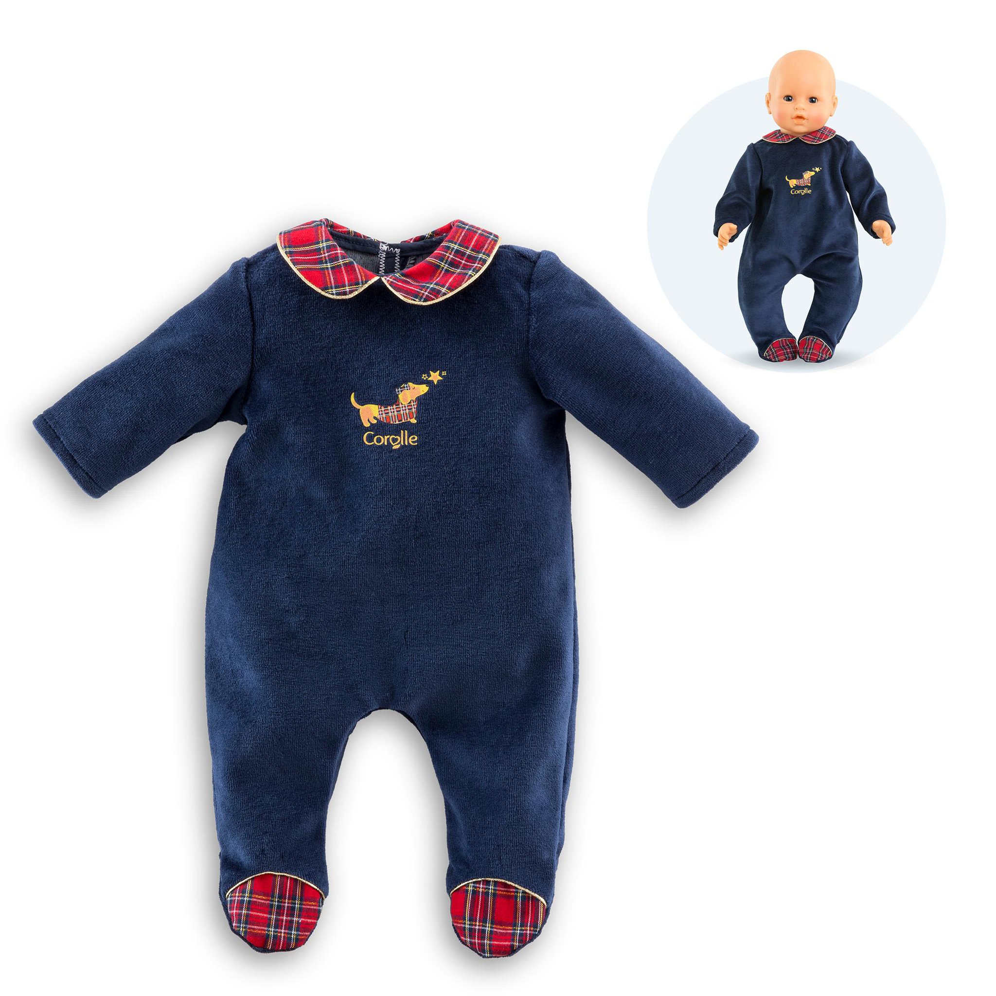 Corolle Pyjama Corolle en Fêtes pour poupon 42 cm