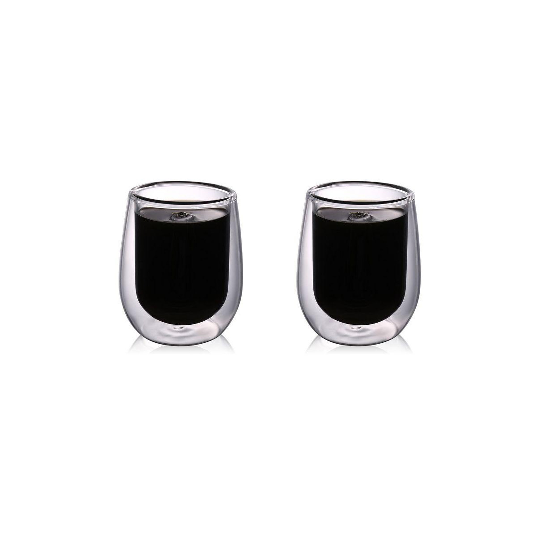 FOSA Verre x2 double paroi 80ml