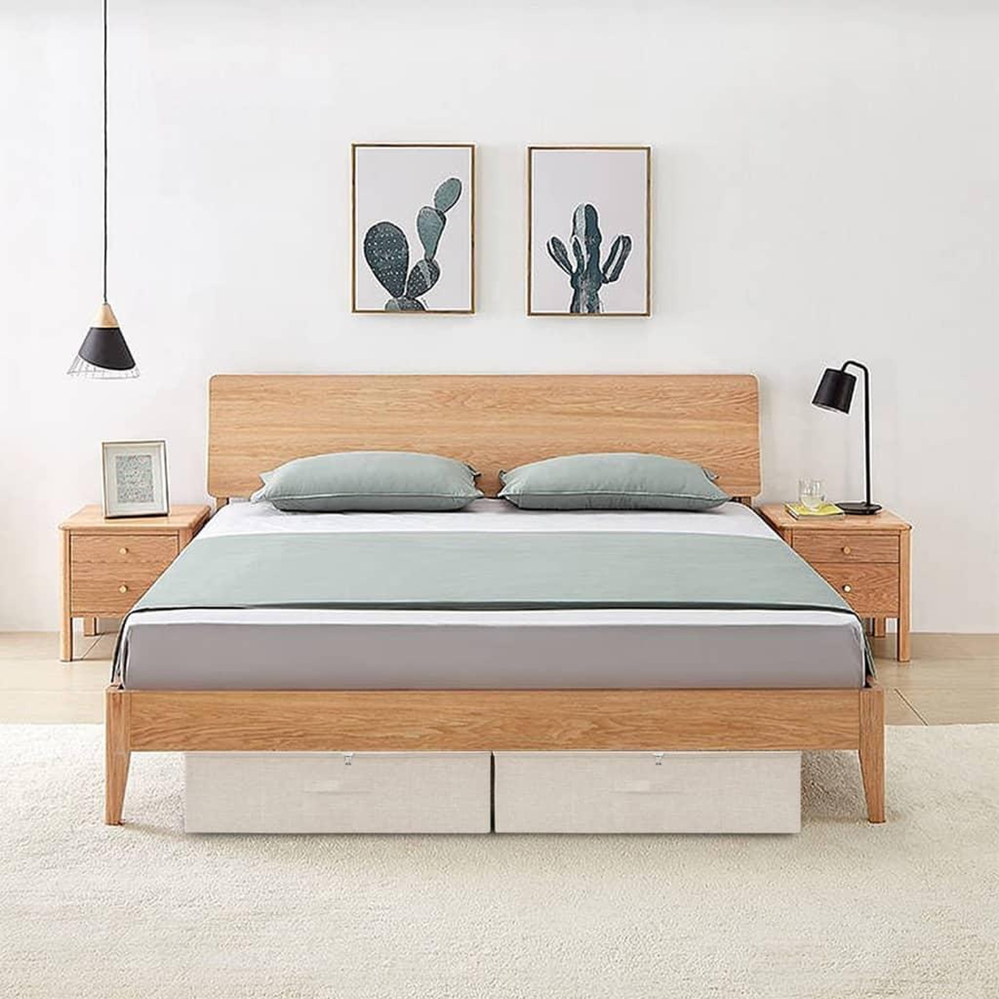 Voir la diapositive 1 : VIDAXL Boîtes de rangement 2 pcs Tissu 70x40x18 cm Creme