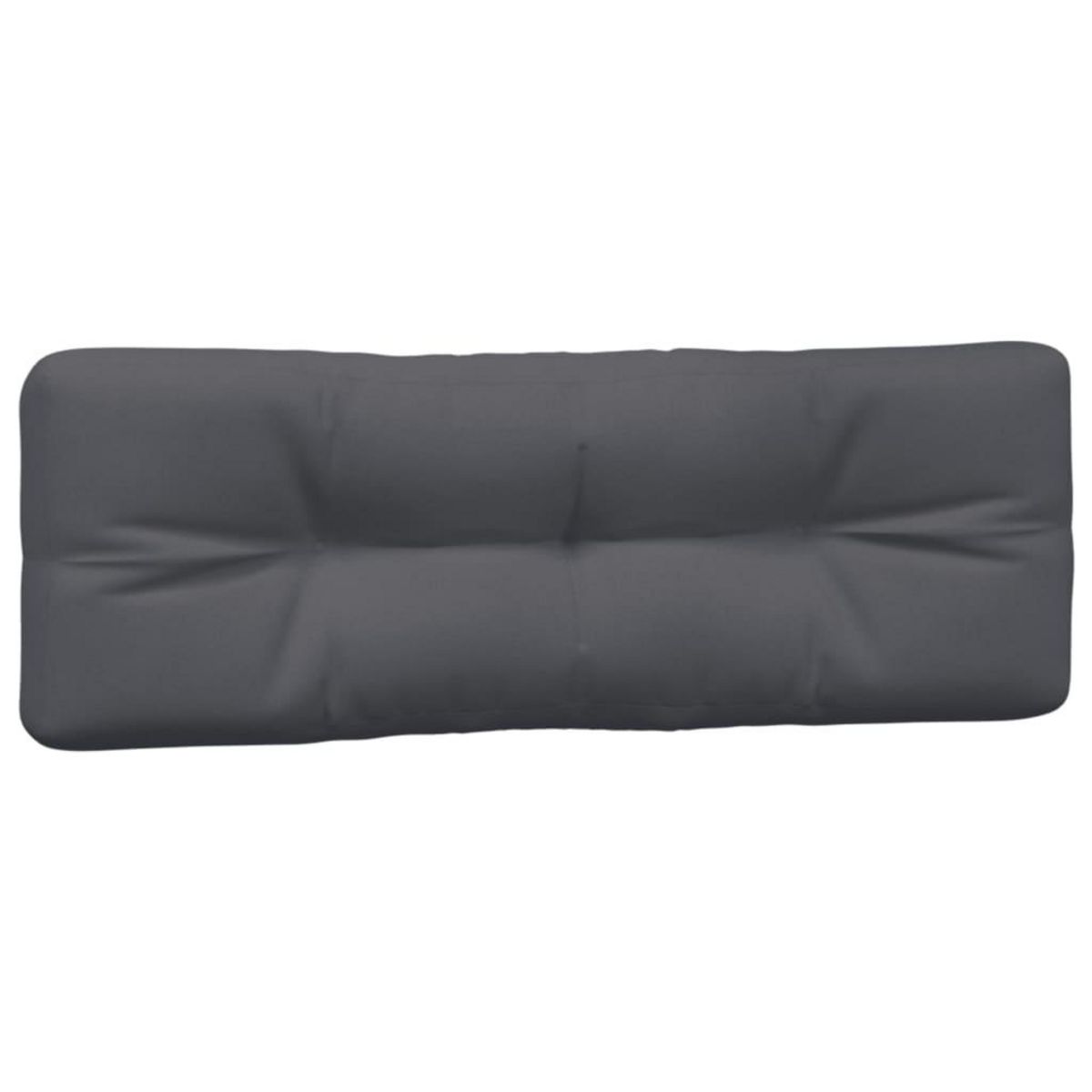 VIDAXL Coussins de palette lot de 5 anthracite tissu