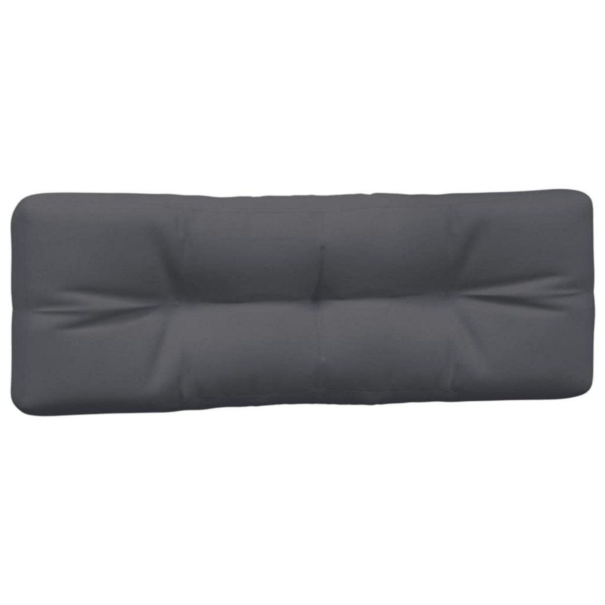 VIDAXL Coussins de palette lot de 5 anthracite tissu
