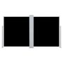 Voir la diapositive 4 : VIDAXL Auvent lateral retractable Noir 140 x 600 cm