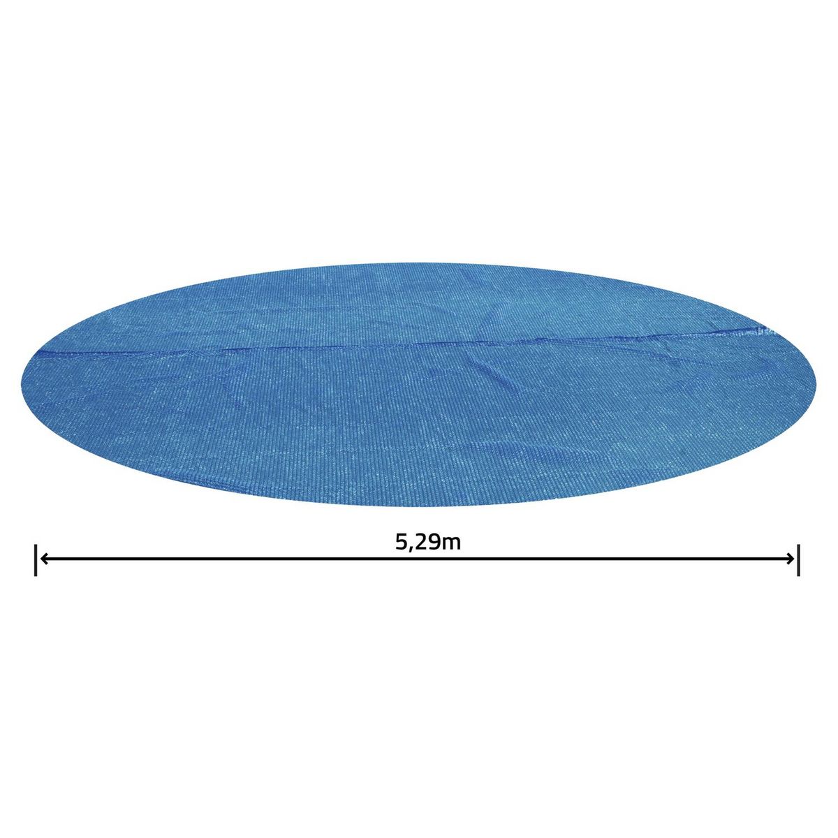 BESTWAY Bâche solaire  ovale 529 x 250 pour piscine ovale Power Steel&trade; 549 x 274 x 122 cm