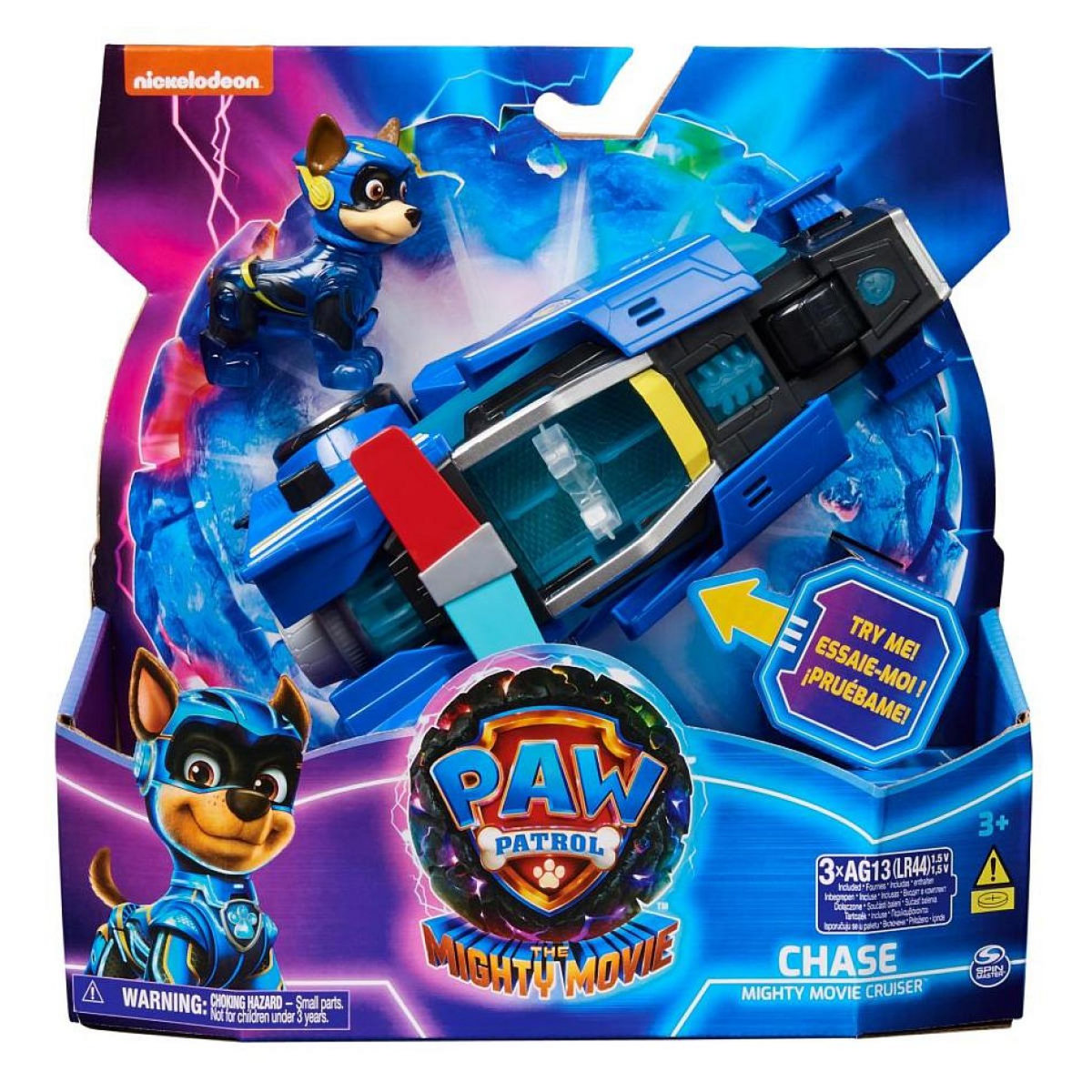SpinMaster Vehicule + figurine chase la super patrouille - le film
