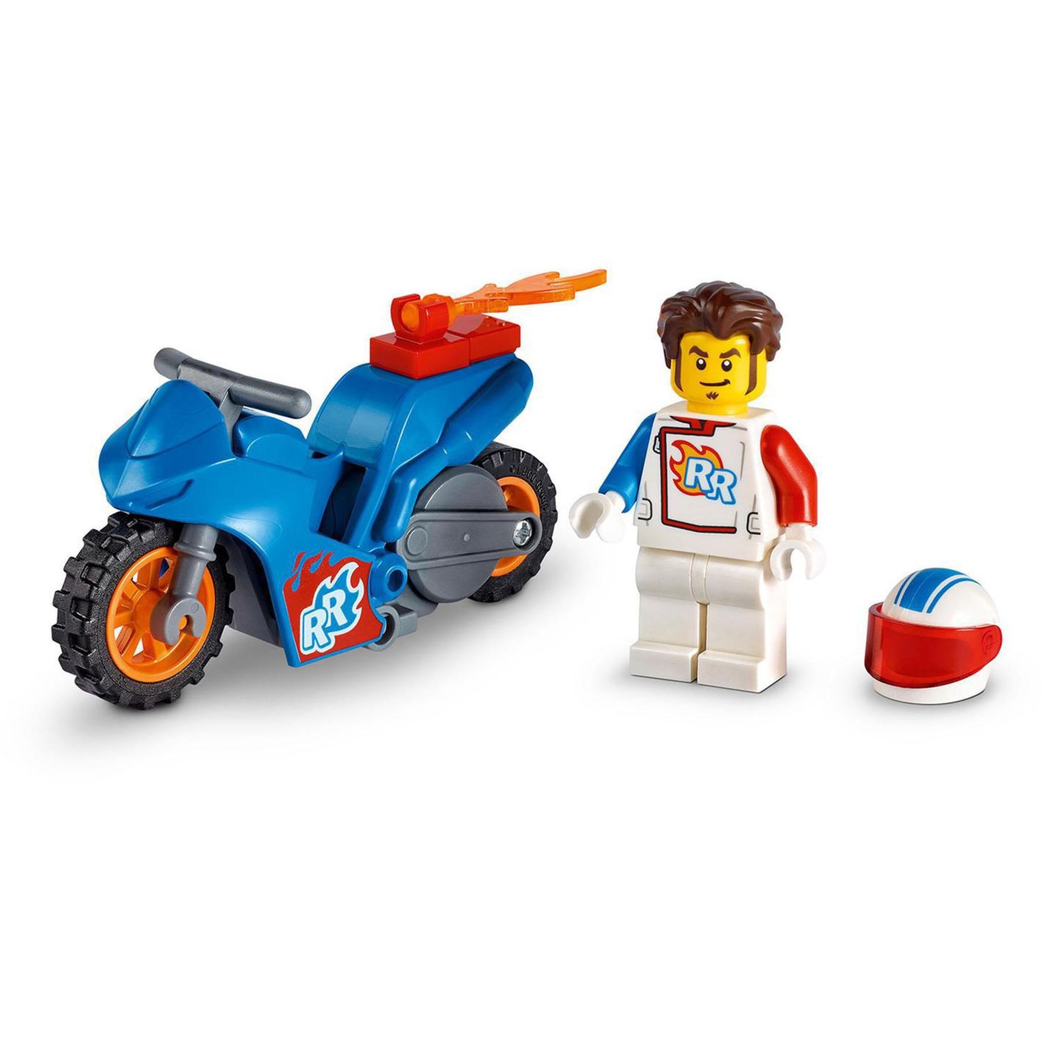 Voir la diapositive 3 : LEGO City Stuntz 60298 La moto de cascade Fusée