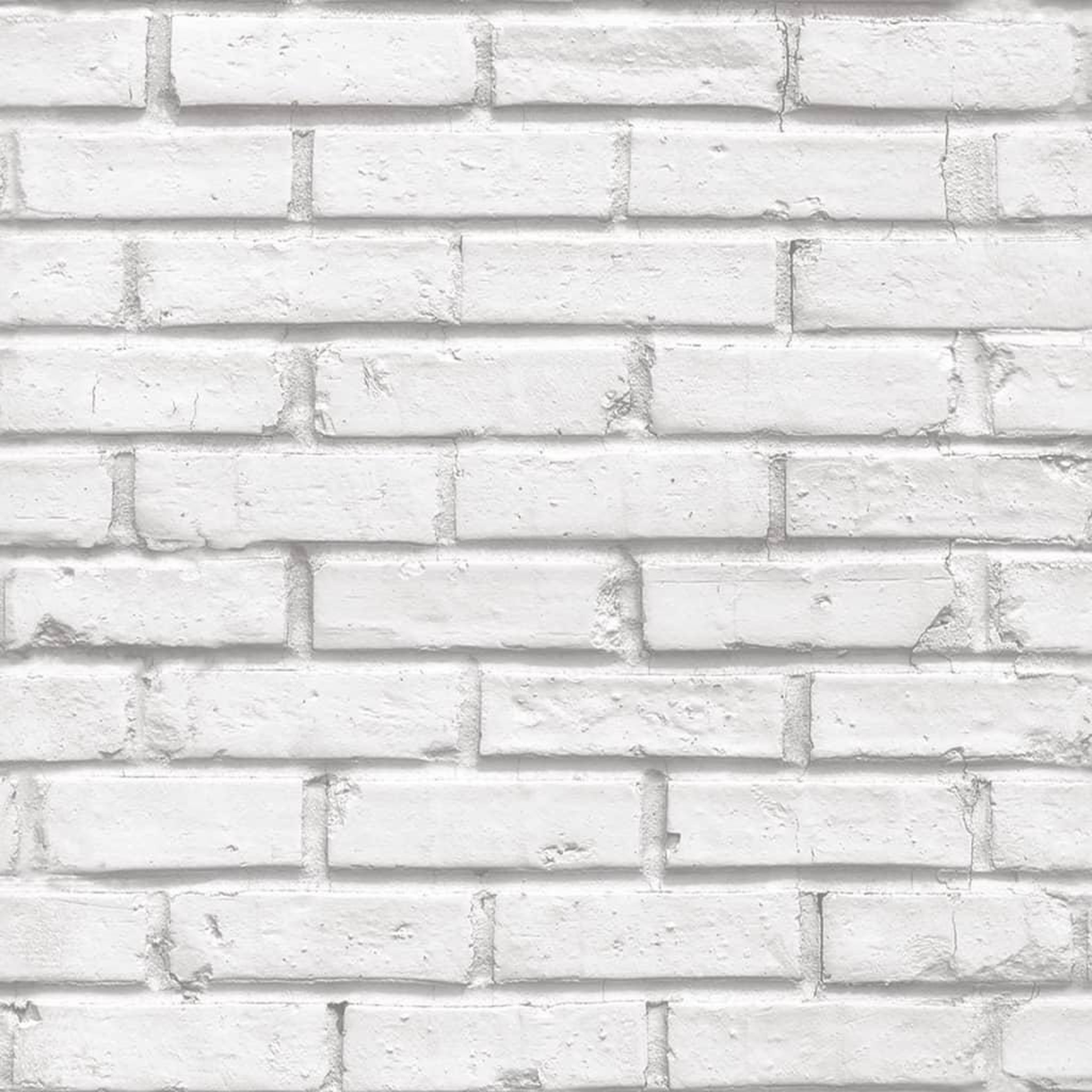 Voir la diapositive 2 : Noordwand Urban Friends & Coffee Papier peint Briques Gris et blanc