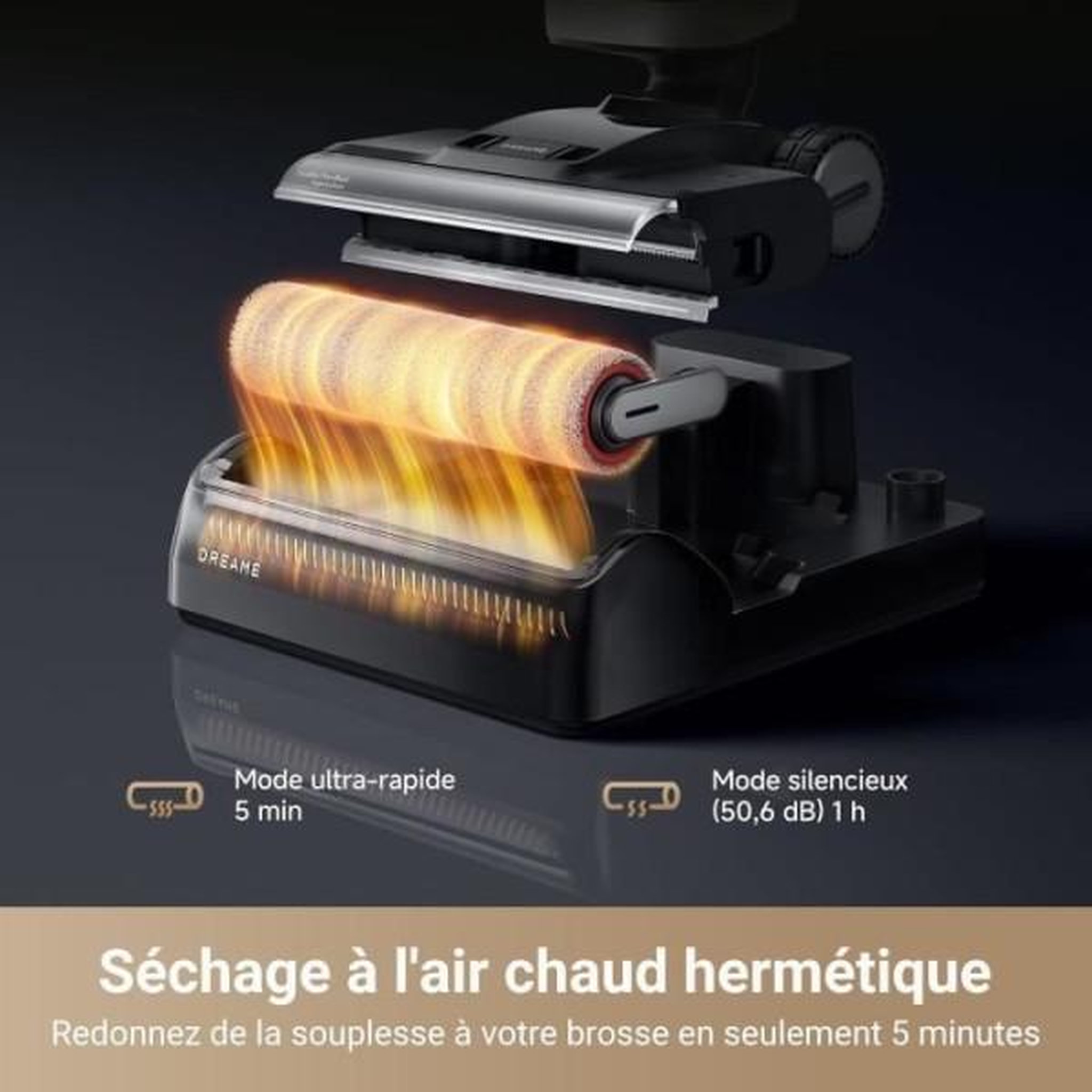 Voir la diapositive 6 : DREAME Aspirateur laveur H14 Pro