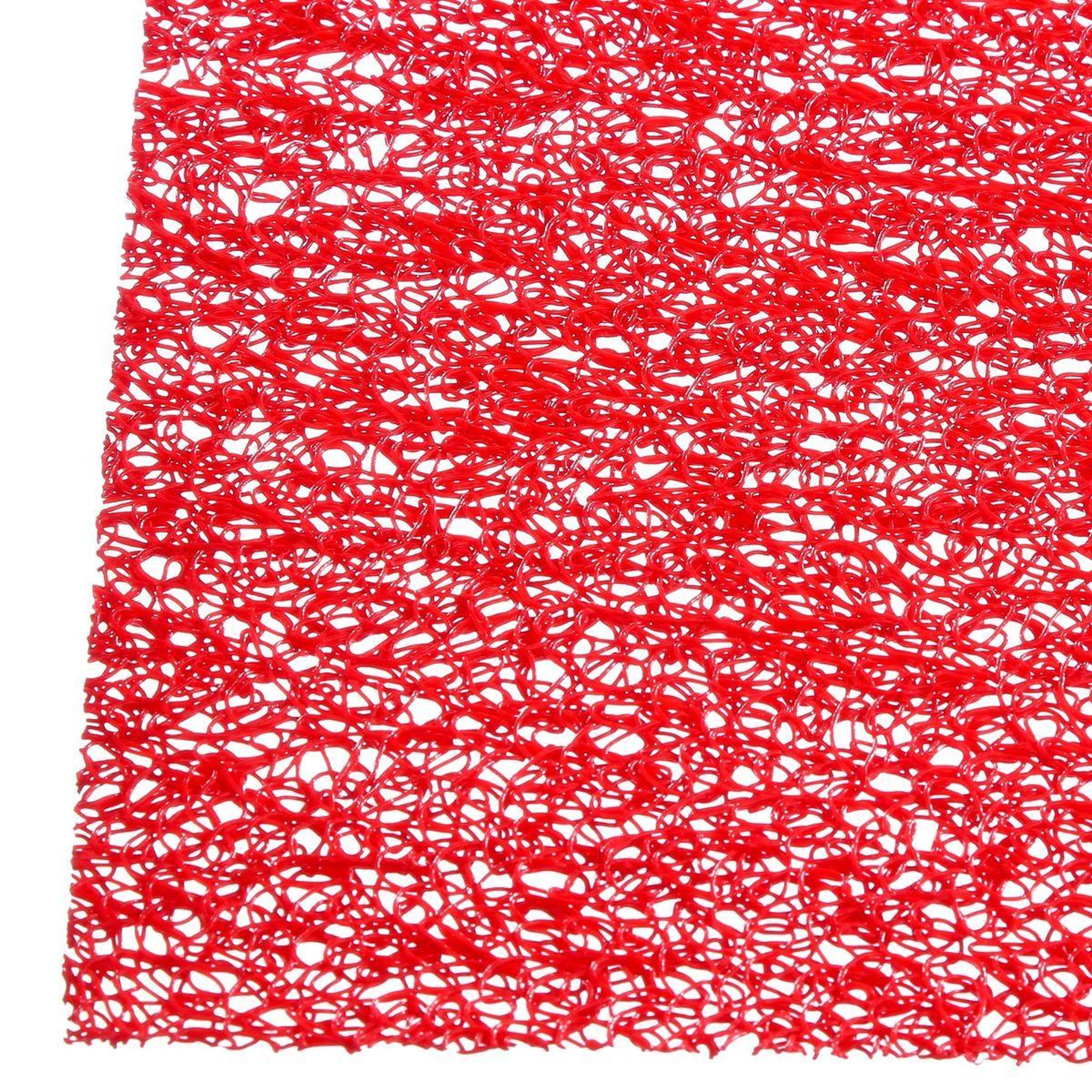 Voir la diapositive 2 : SECRET DE GOURMET Set de table rectangulaire  spaghetti  30x45cm rouge