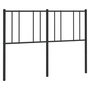 Voir la diapositive 4 : VIDAXL Tete de lit metal noir 150 cm