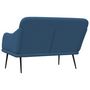 Voir la diapositive 5 : VIDAXL Banc Bleu 110x76x80 cm Tissu