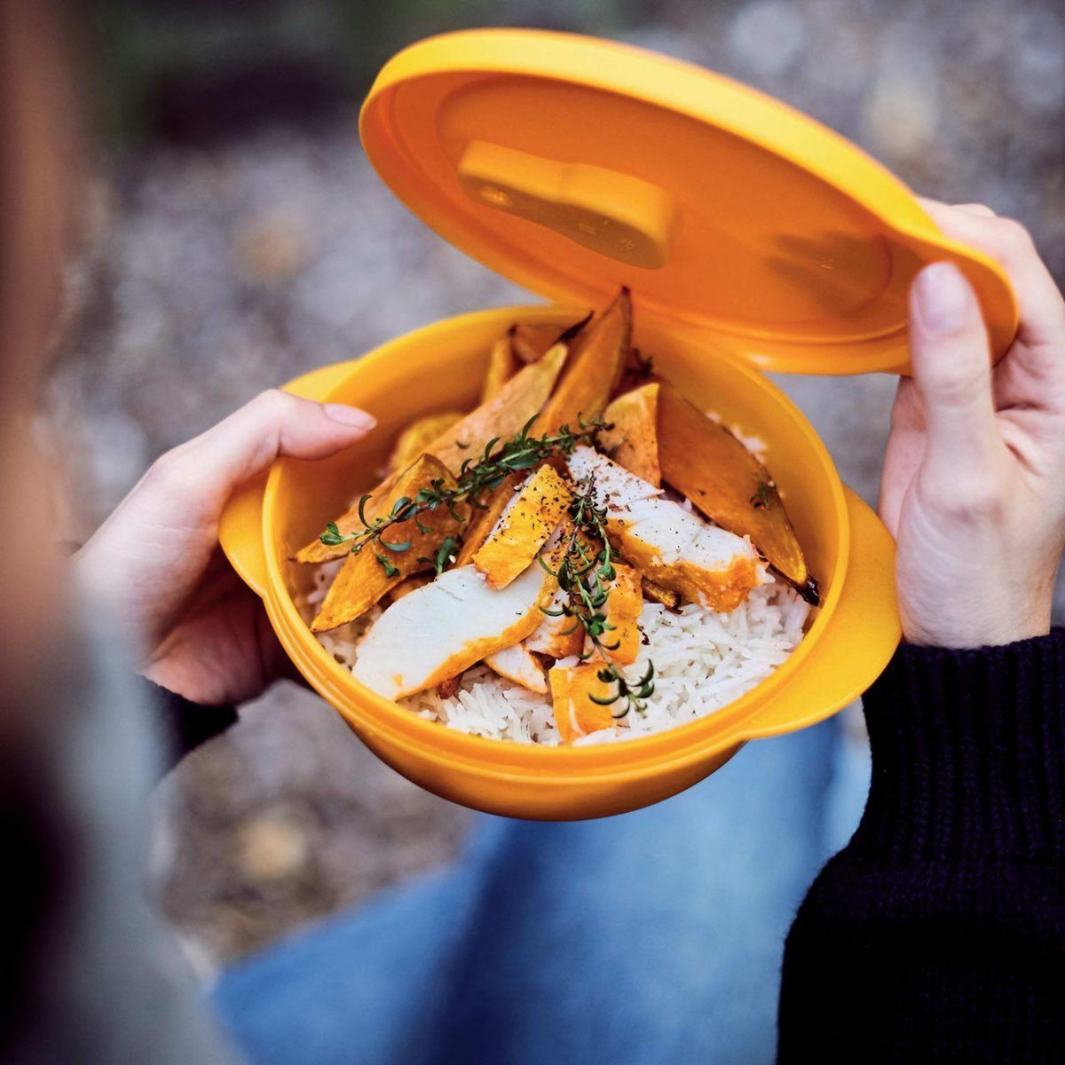 TUPPERWARE Boîte alimentaire Crystalwave ronds 0.4l  0.6l  0.8l