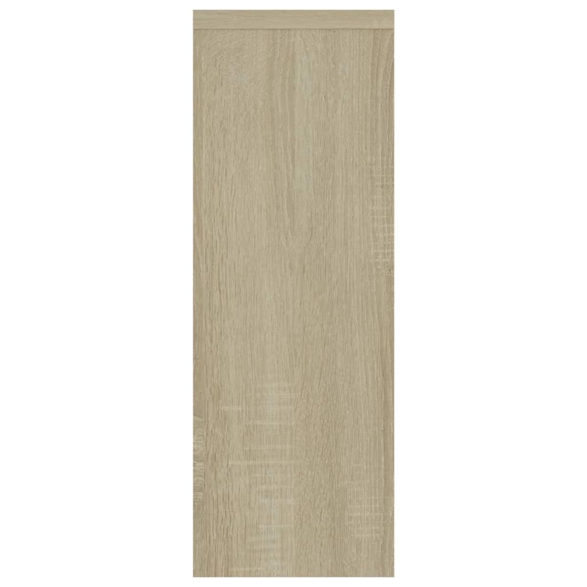 VIDAXL Etagere murale Chene sonoma 45,1x16x45,1 cm Bois d'ingenierie