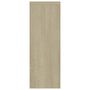 Voir la diapositive 5 : VIDAXL Etagere murale Chene sonoma 45,1x16x45,1 cm Bois d'ingenierie
