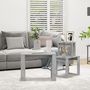 Voir la diapositive 3 : VIDAXL Tables gigognes 3 pcs Gris beton Bois d'ingenierie