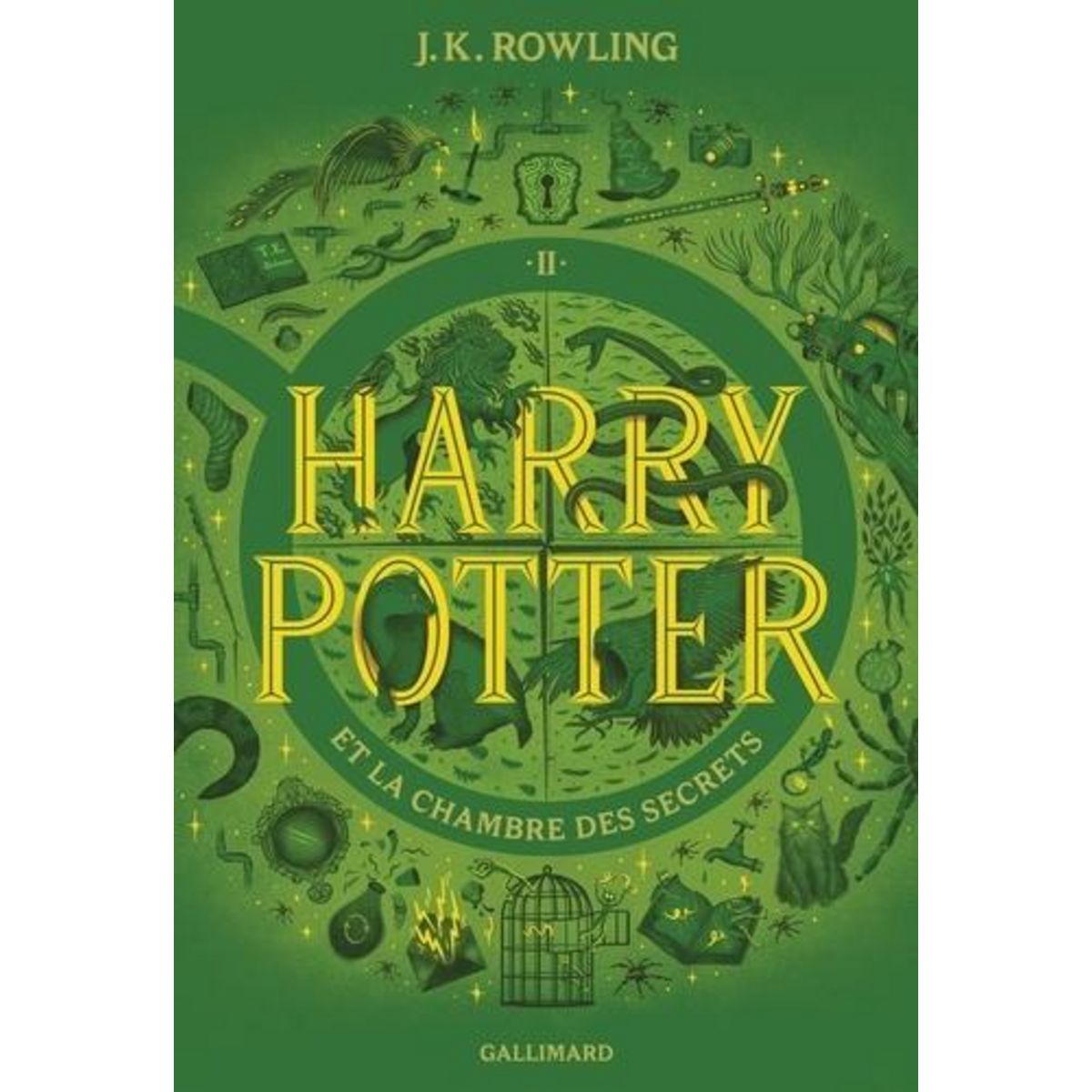 HARRY POTTER TOME 2 : HARRY POTTER ET LA CHAMBRE DES SECRETS, Rowling J.K.