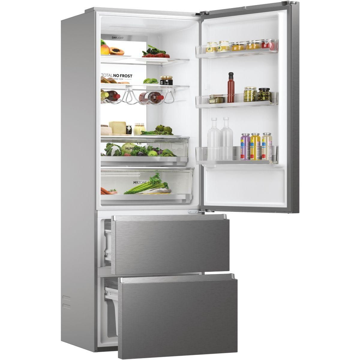 HAIER Réfrigérateur combiné HTW7720DNMP