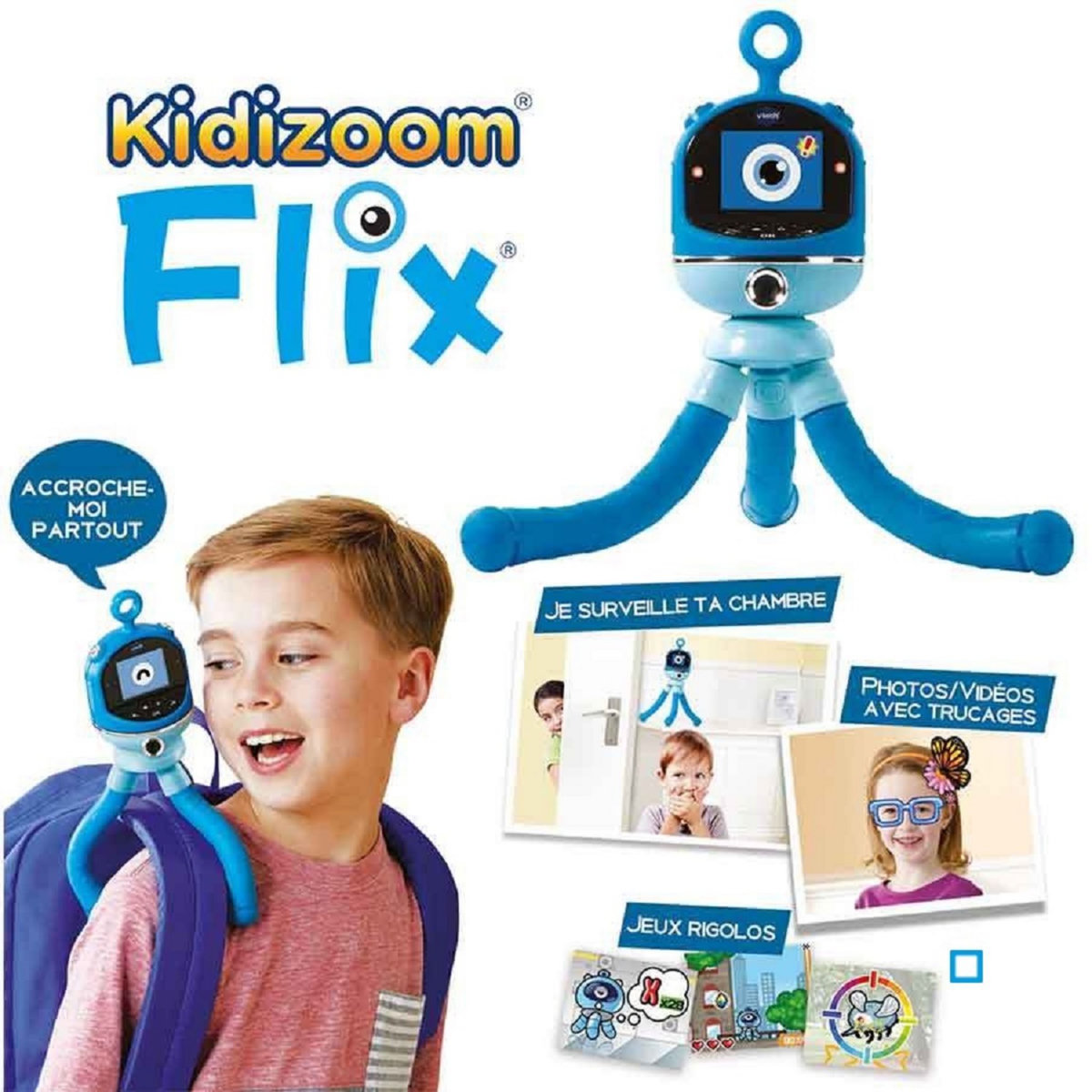 VTECH Kidizoom Flix Bleu