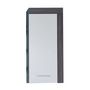 Voir la diapositive 2 : Trendteam Trendteam Armoire murale de rangement Miami blanc et argente fume