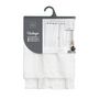Voir la diapositive 4 : Paris Prix Paire de Voilages Maille  Fanny  60x90cm Blanc