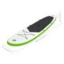 Voir la diapositive 6 : VIDAXL Ensemble de planches SUP gonflables Vert et blanc