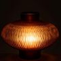Voir la diapositive 3 : Paris Prix Vase Design Ligne & Boule  Octave  25cm Marron