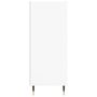 Voir la diapositive 5 : VIDAXL Buffet haut blanc 57x35x90 cm bois d'ingenierie