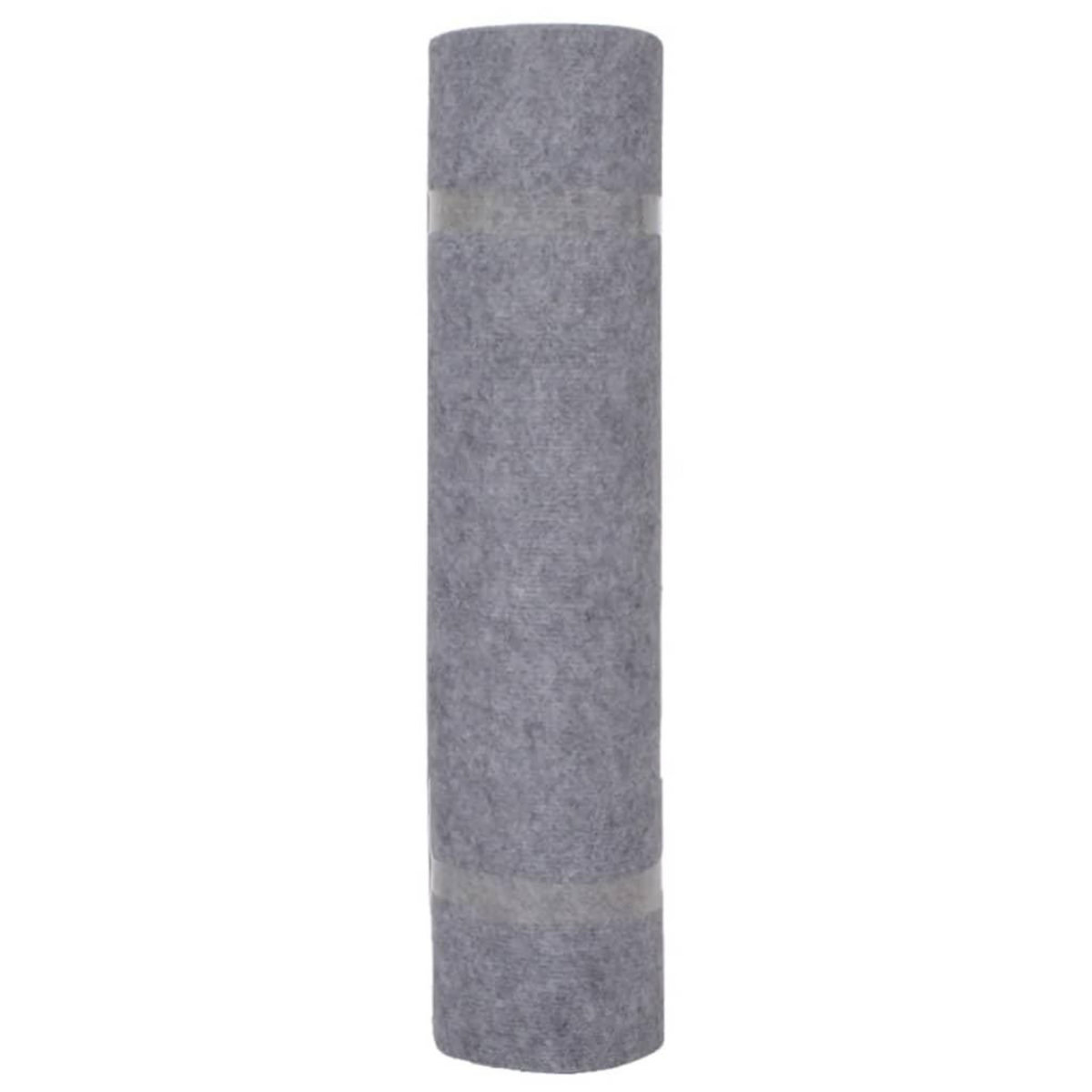 VIDAXL Tapis strie pour exposition 1,2x20 m Gris