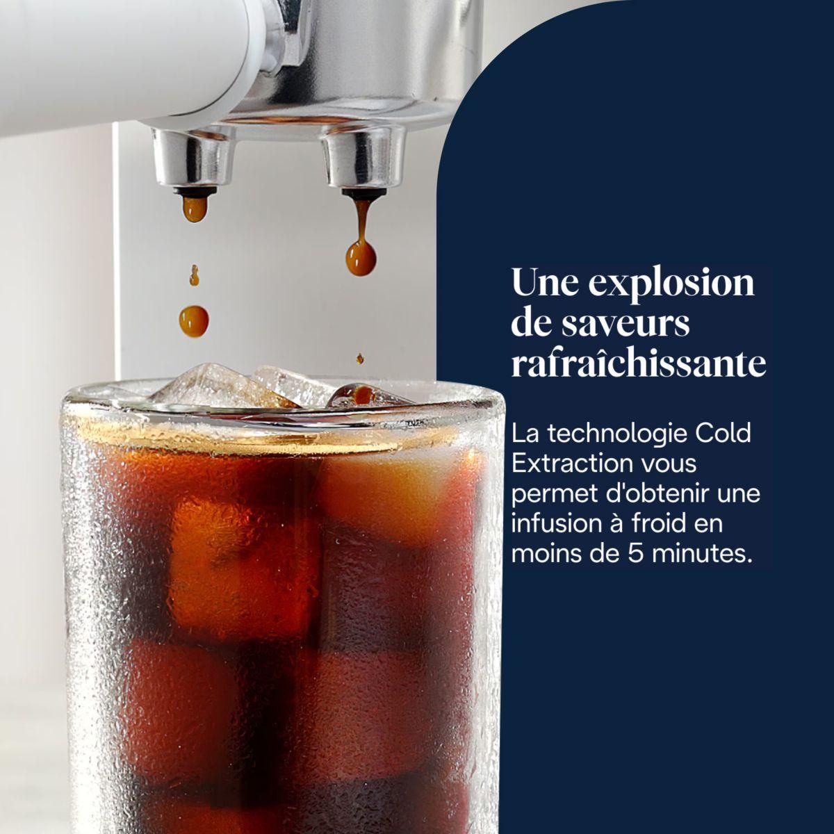 DELONGHI Machine à expresso Dedica Duo EC890.WI - Blanc