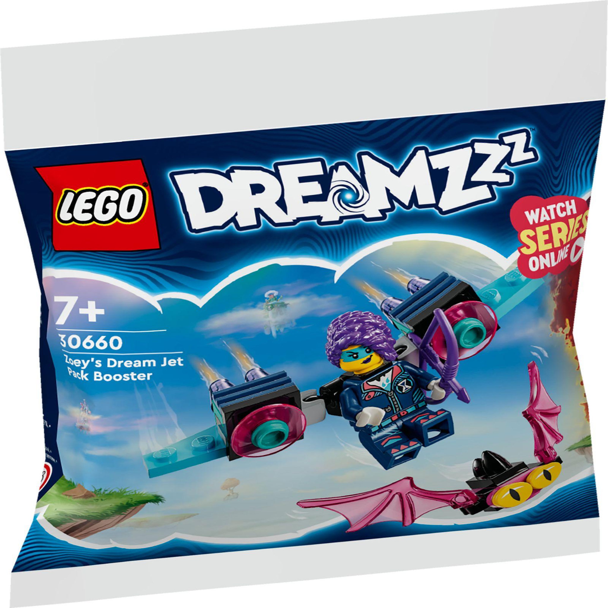 Voir la diapositive 2 : LEGO LEGO Dreamzzz - Le réacteur dorsal des rêves de Zoey (Polybag) - 30660