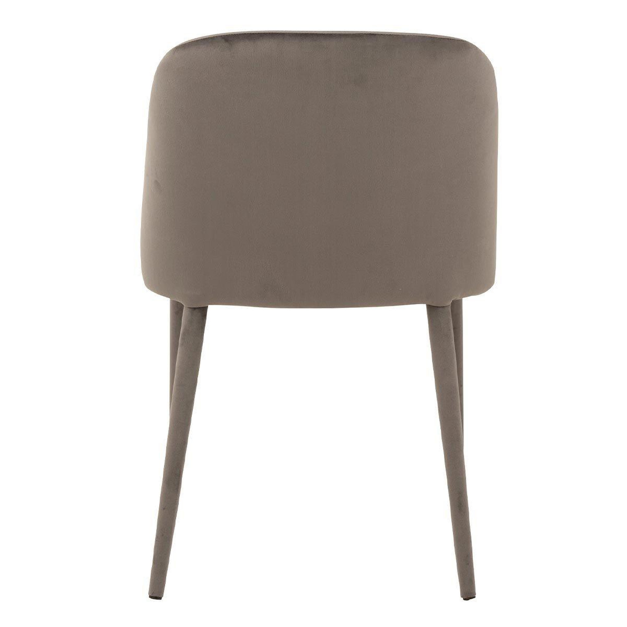Voir la diapositive 4 : J-LINE Chaise Design  Charlotte  81cm Gris