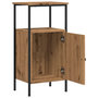 Voir la diapositive 4 : VIDAXL Table de chevet chene artisanal 41x31x80 cm bois d'ingenierie