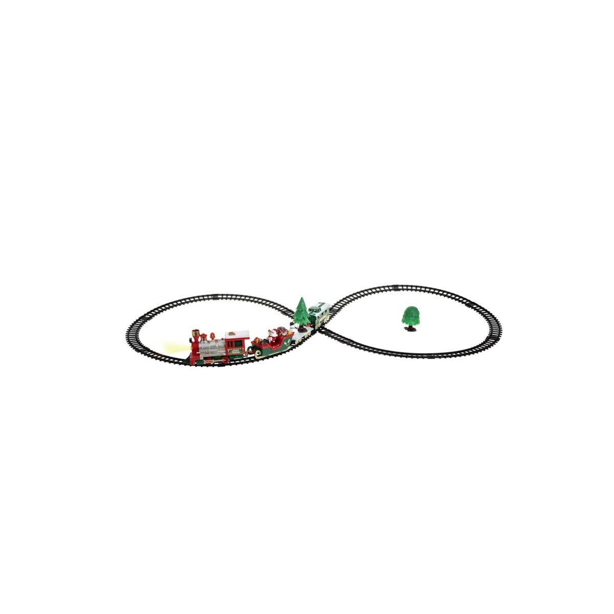 FEERIC LIGHT & CHRISTMAS Train Électrique Musical  Noël  39cm Multicolore