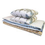 Voir la diapositive 2 : Dourev Housse de couette 240x220 + 2 taies flanelle 100% coton