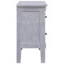 Voir la diapositive 4 : VIDAXL Buffet avec 2 tiroirs 90x30x60 cm Bois d'acajou massif