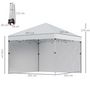 Voir la diapositive 3 : OUTSUNNY Tonnelle barnum pop-up UV 30+ lestage sac transport inclus gris
