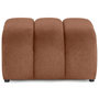 Voir la diapositive 1 : LISA DESIGN Debbie - pouf en tissu texturé