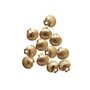 RICO DESIGN 12 Perles - Mini coquillages - Doré