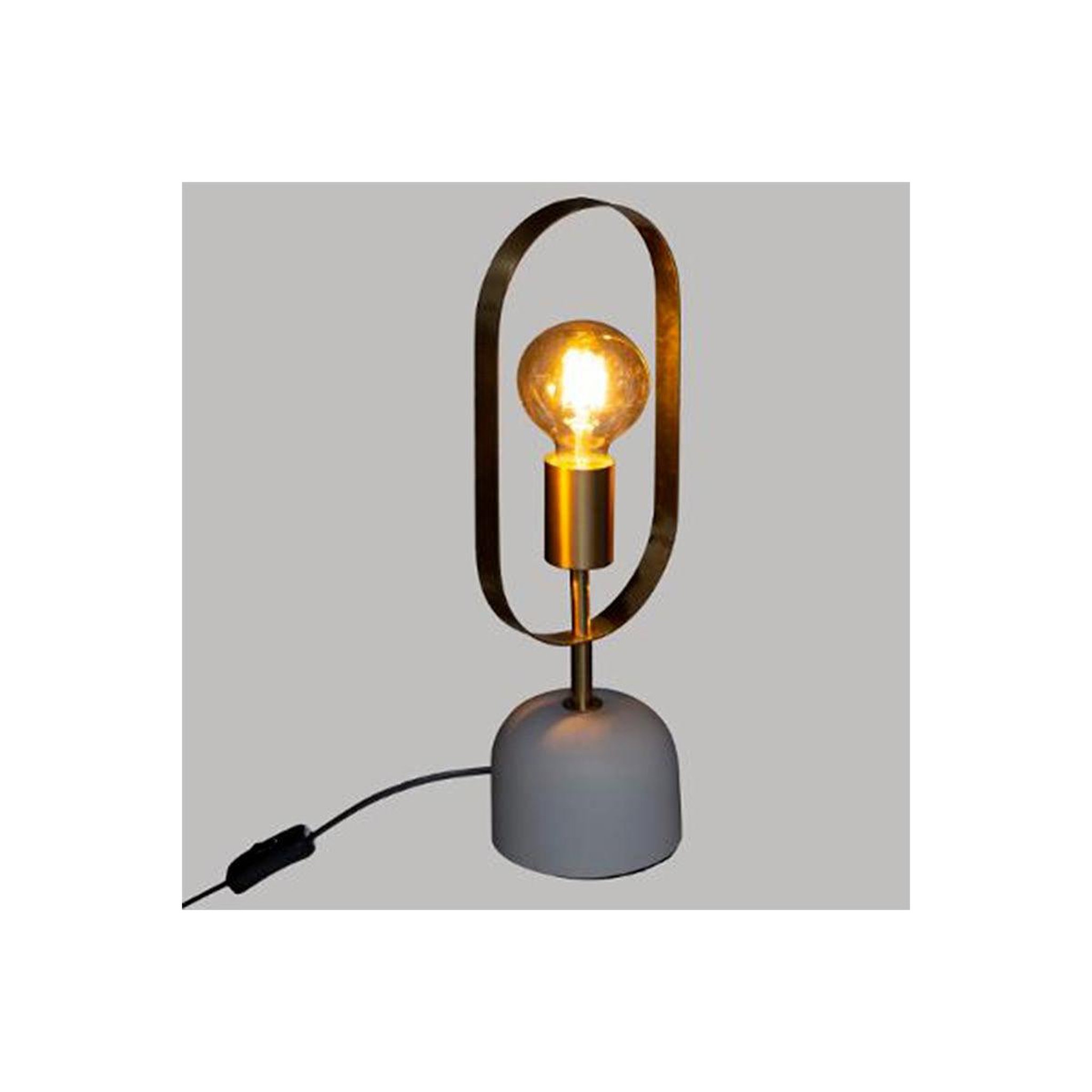 Voir la diapositive 3 : ATMOSPHERA Lampe à poser design  edi  44cm or