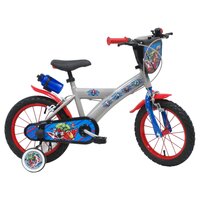 Vélo Garçon PAT PATROUILLE 12 équipé de 2 freins + Casque Inclus !