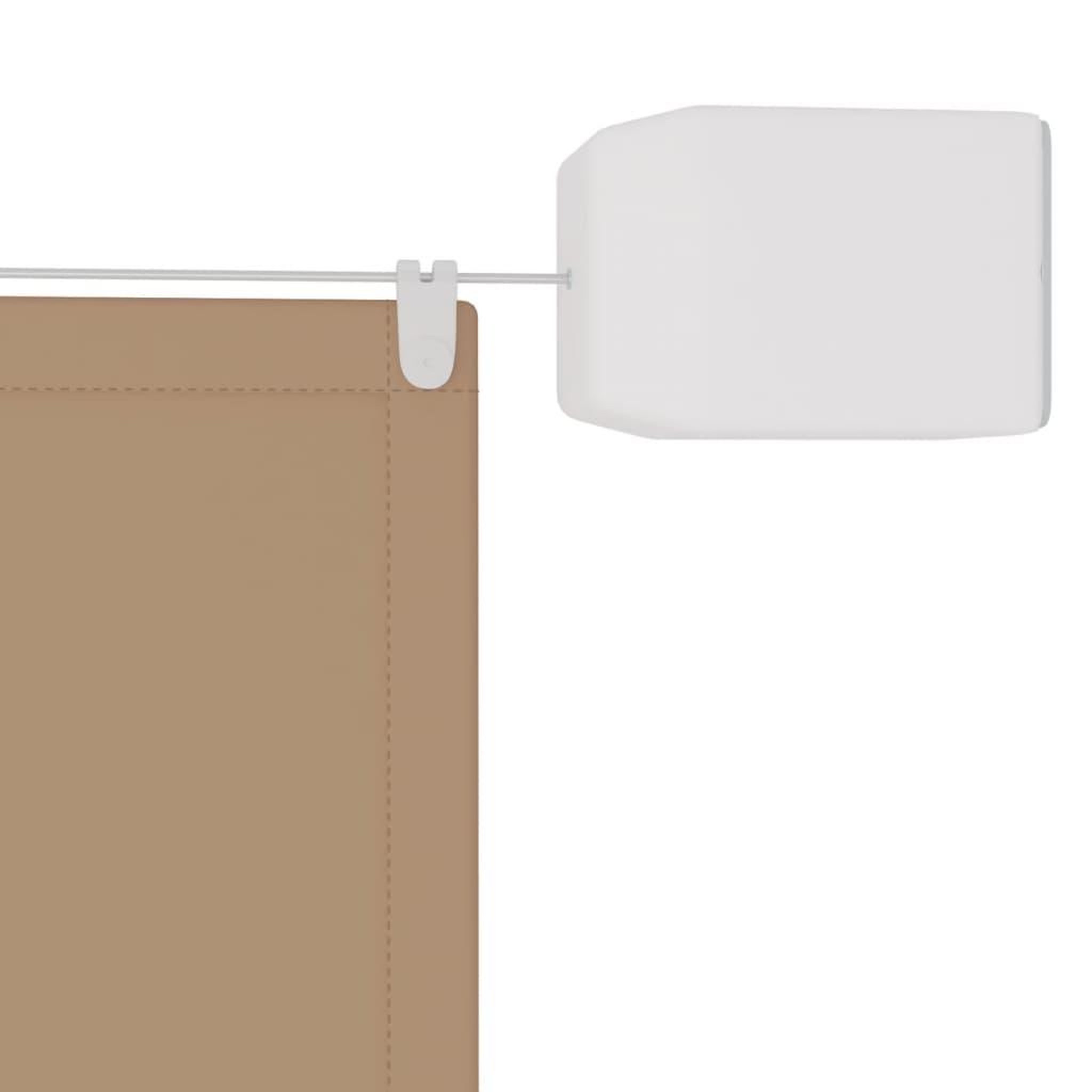 Voir la diapositive 4 : VIDAXL Auvent vertical Taupe 250x360 cm Tissu oxford