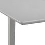 Voir la diapositive 5 : VIDAXL Table a dîner extensible Gris (80-120) x 80 x 74 cm MDF