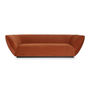 Voir la diapositive 2 : Paris Prix Canapé Design 3 Places  Estelle  240cm Terracotta