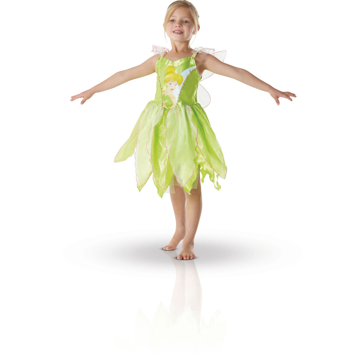 DISNEY Déguisement Fée Clochette Taille L (7-8 ans)