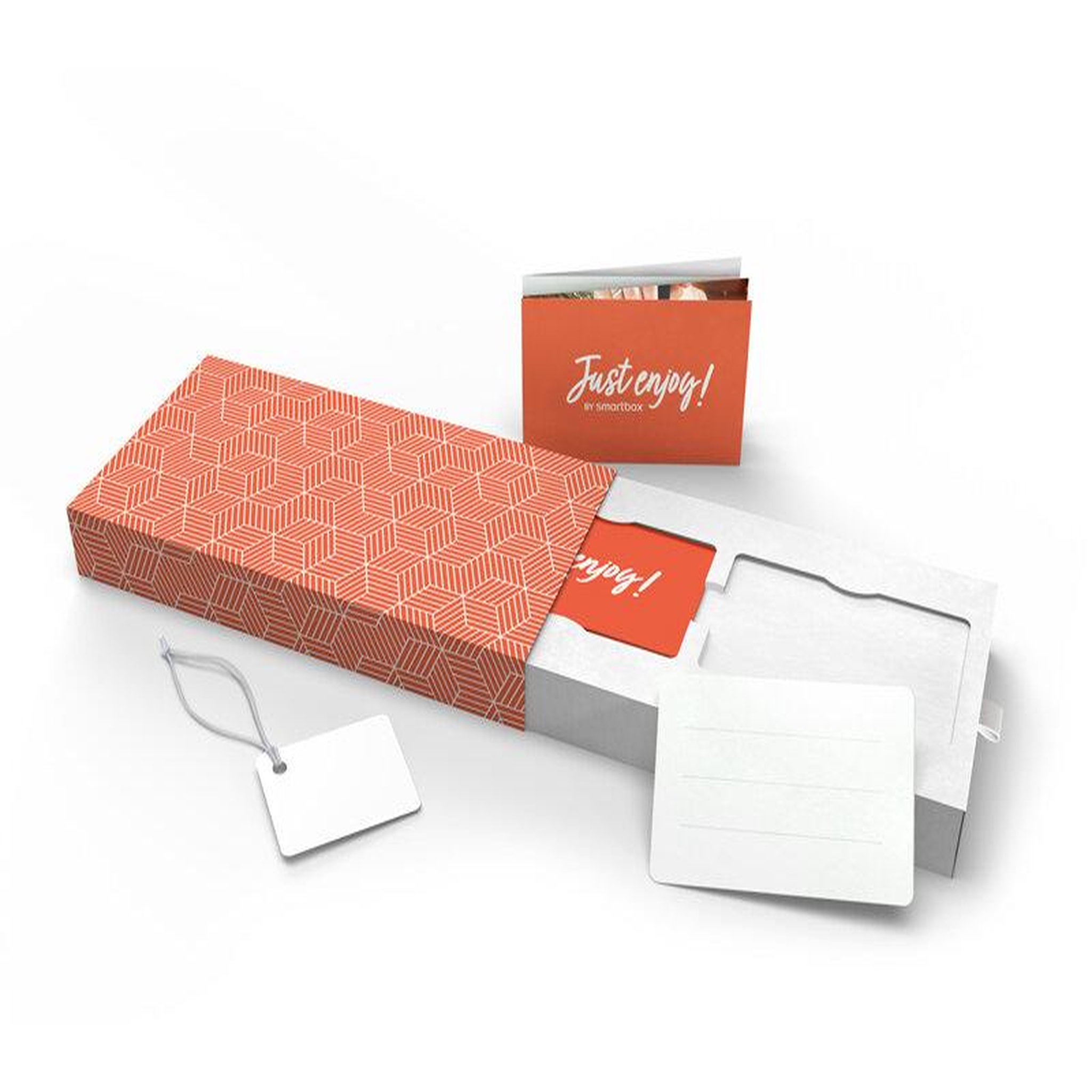 Voir la diapositive 2 : Smartbox Carte cadeau just enjoy ! Fun - 25 € - coffret cadeau multi-thèmes