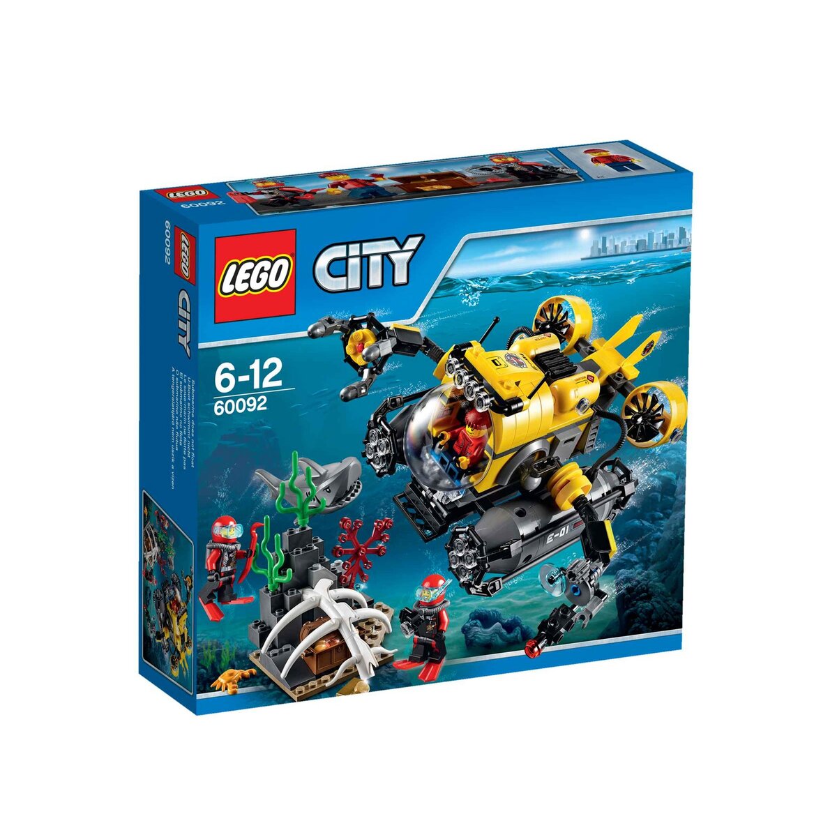 LEGO City 60092 - Le sous-marin 