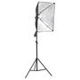 Voir la diapositive 3 : VIDAXL Lampe de studio professionnelle 60x40 cm
