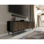 Voir la diapositive 3 : BEST MOBILIER Kirua - meuble tv - 4 portes - 180 cm