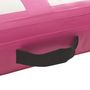 Voir la diapositive 5 : VIDAXL Tapis gonflable de gymnastique avec pompe 400x100x20cm PVC Rose