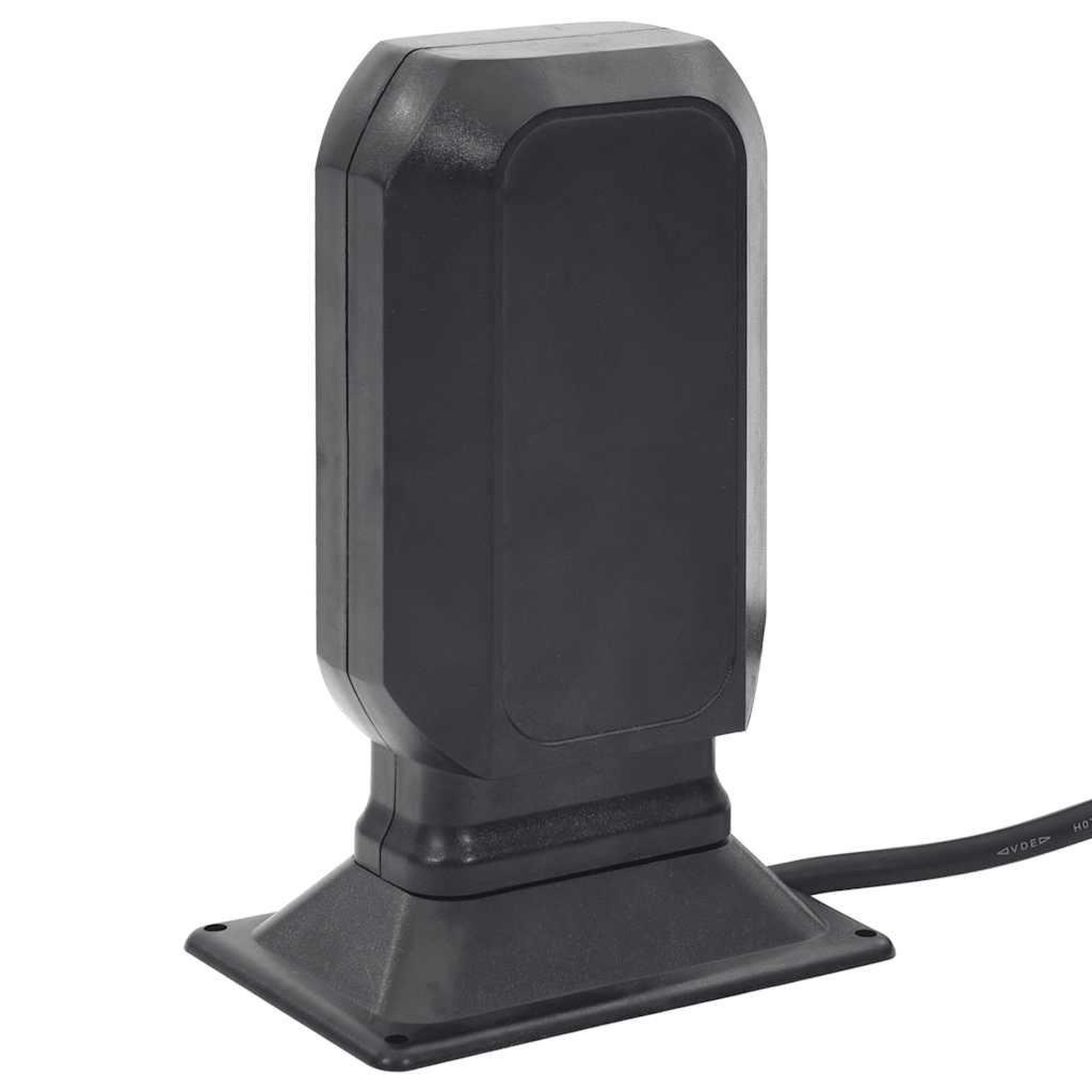 Voir la diapositive 4 : VIDAXL Prise d'exterieur avec piquet a 2 voies noir vert 15,5x11x24 cm