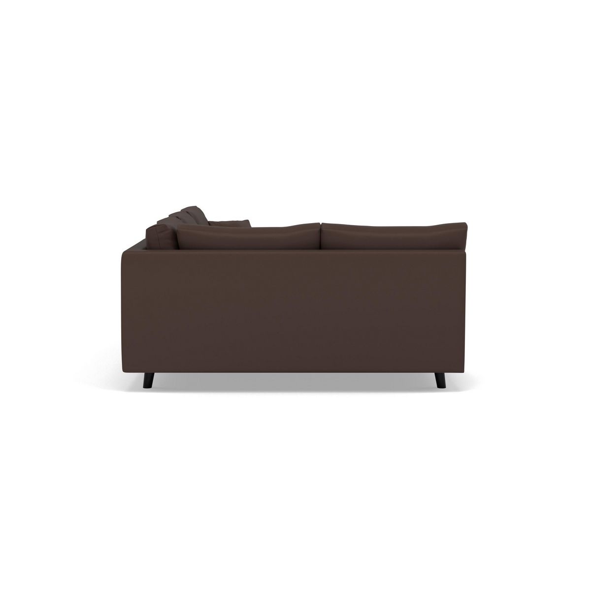 LISA DESIGN Rune - canapé d'angle gauche 4 places en simili